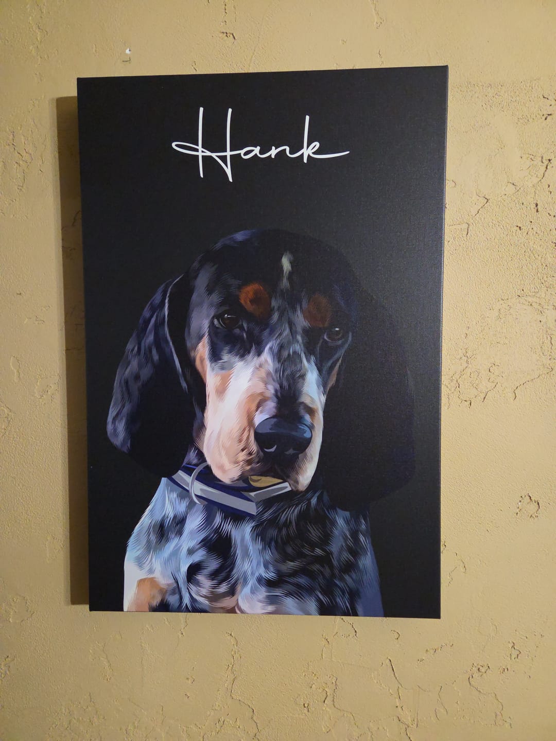 Customer photo review of Pet Art Canvas Wrap