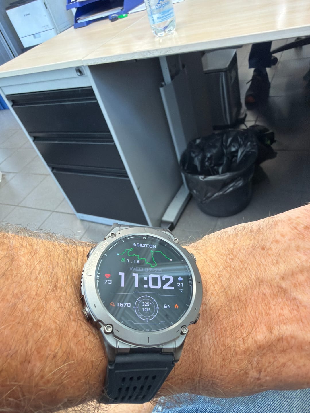 Customer photo review of Siltcon® Vortex GPS Smartwatch