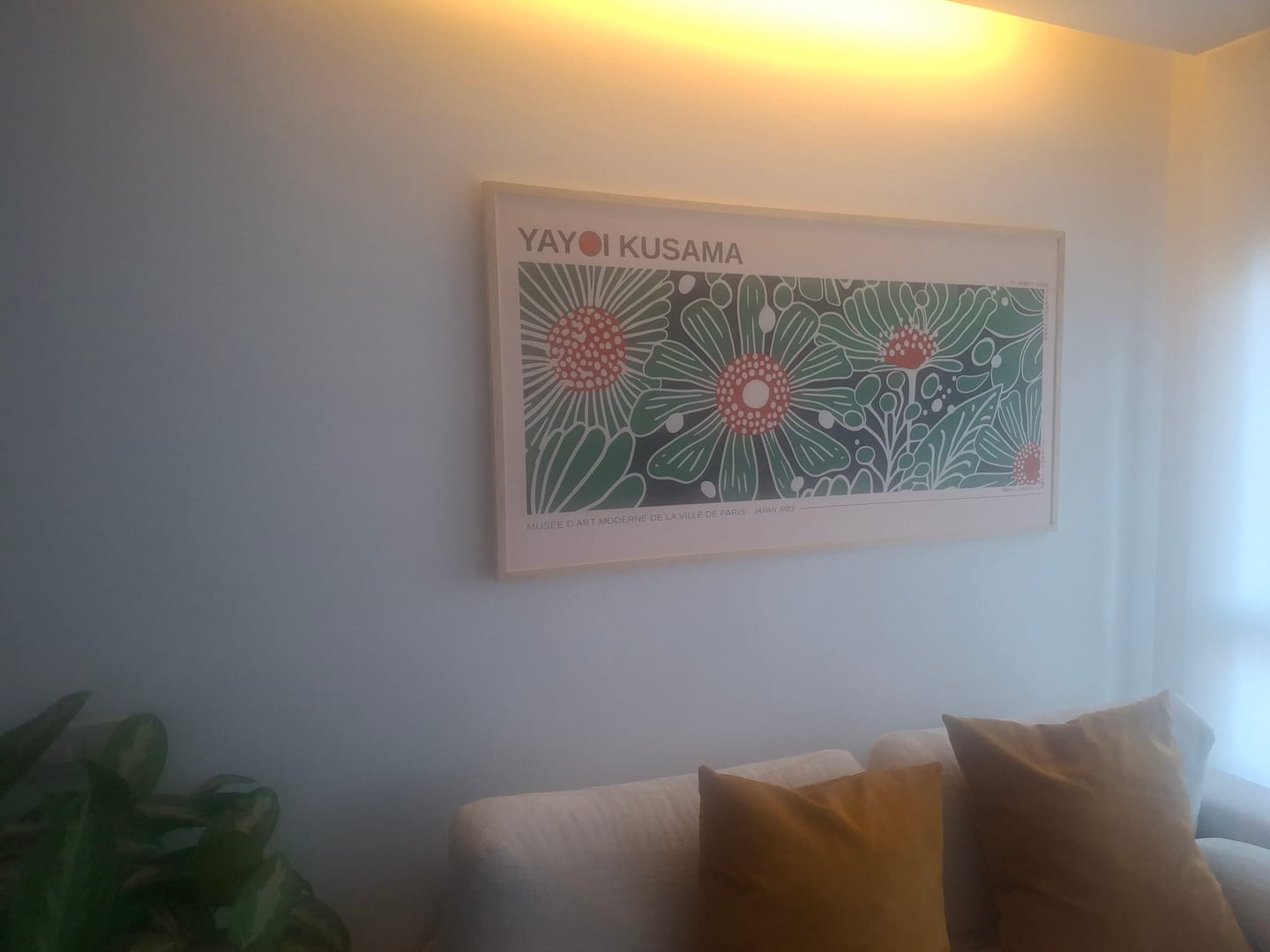 Customer photo review of Yayoi Kusama, fiori verdi