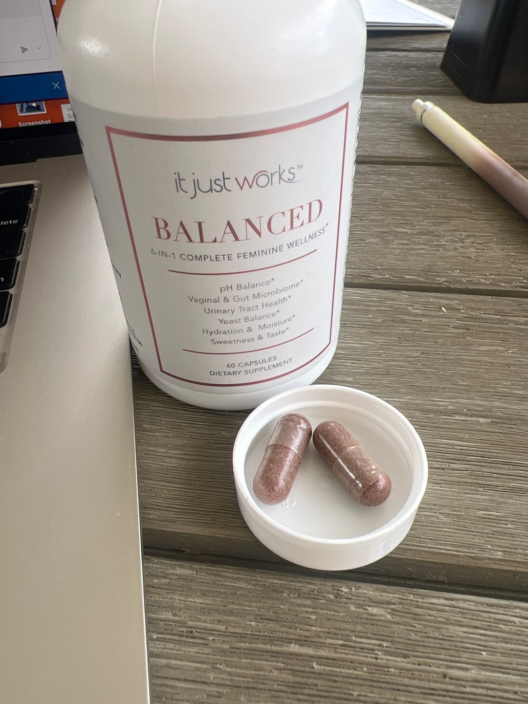Customer photo review of Balanced 6-in-1 Feminine Wellness