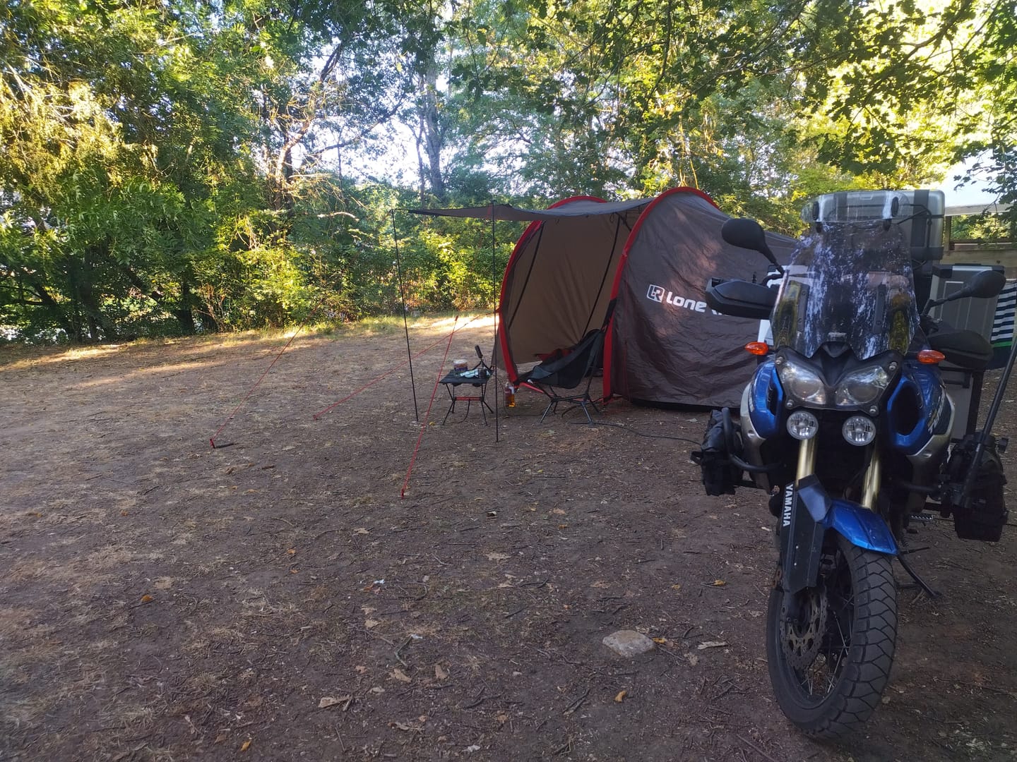 Customer photo review of MotoTent Awning Kit