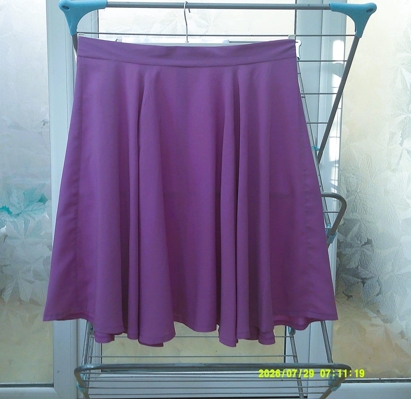 Customer photo review of Plain Viscose Poplin Fabric