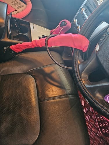 Customer photo review of Ultimate Universal Steering Lock