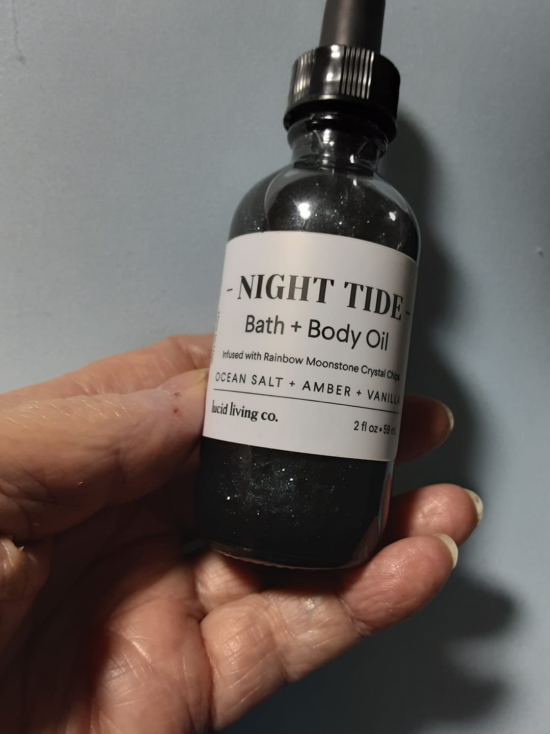 Customer photo review of Limited Edition Night Tide Body Oil