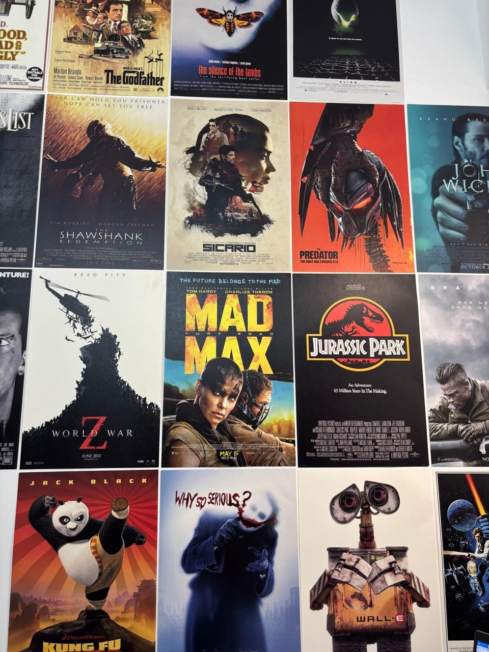 Customer photo review of CUSTOM WALL COLLAGE POSTERS