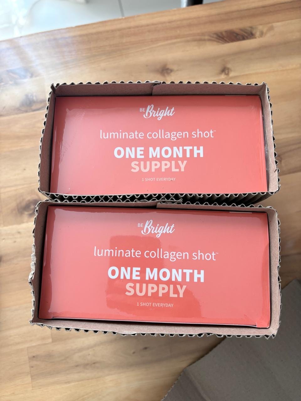 Customer photo review of LUMINATE 10g SHOT - 1 MONTH SUPPLY