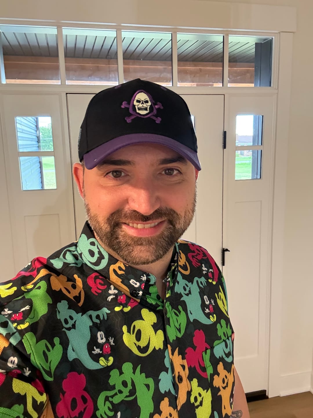 Customer photo review of Masters of the Universe™ "Skel Cap" – 5-Panel Curved Brim Hat