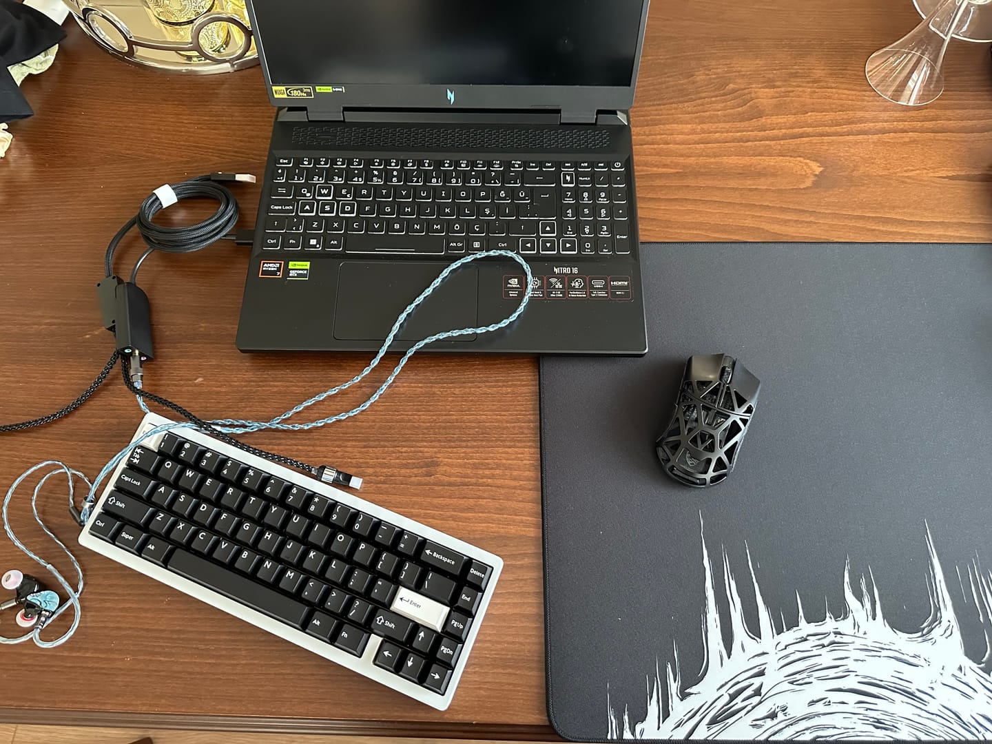 Customer photo review of Wraith Çift Başlıklı Kablo