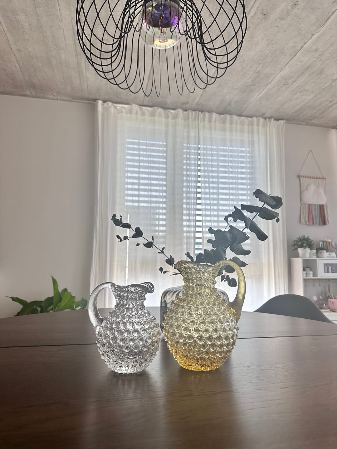 Customer photo review of Crystal Hobnail Jug Small