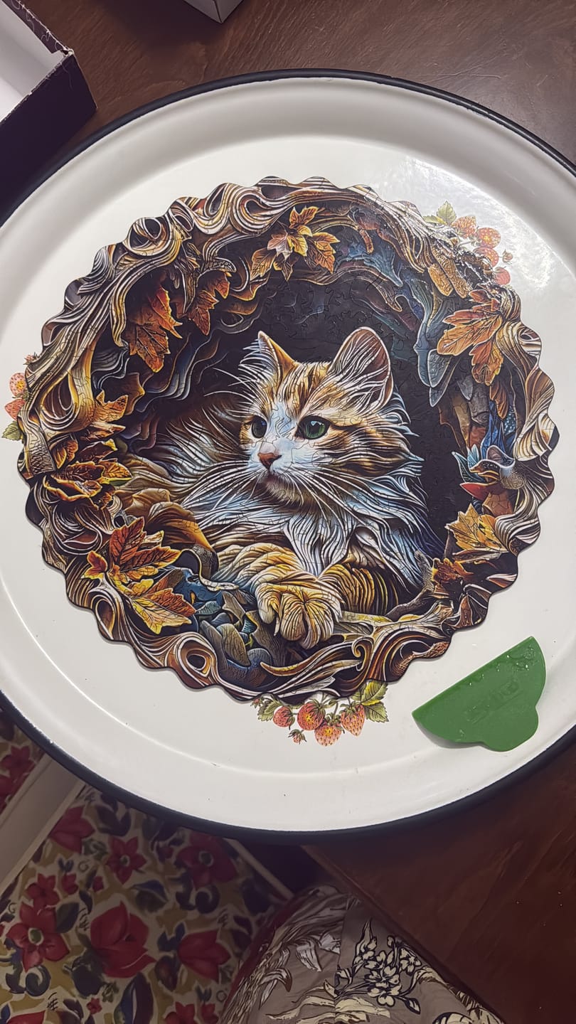Customer photo review of Kedi V2 - Ahşap Puzzle