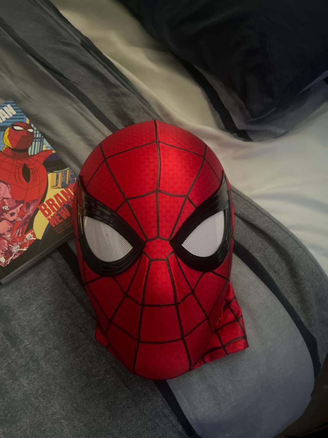 Customer photo review of SpideyJunky™ Brand New Day Mask