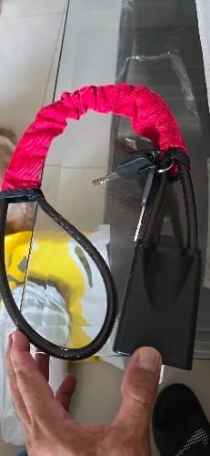 Customer photo review of Ultimate Universal Steering Lock