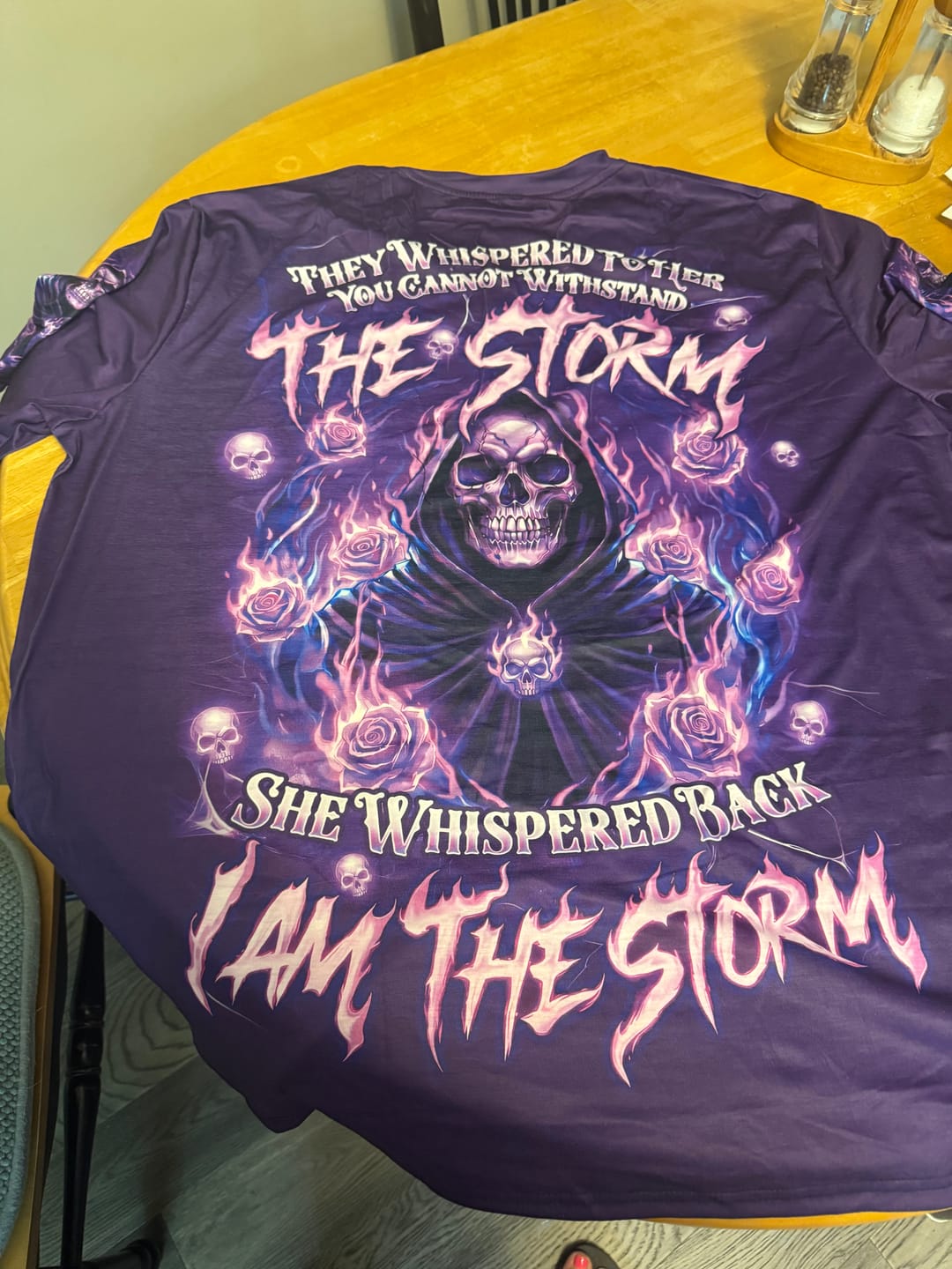 Customer photo review of I AM THE STORM ALL OVER PRINT - TYQY1105261