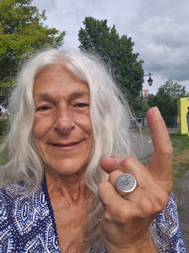 Customer photo review of FREE: 7 Angels of Solomon Wealth Manifestation Ring
