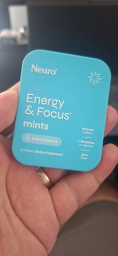 Customer photo review of Energy & Focus Mints