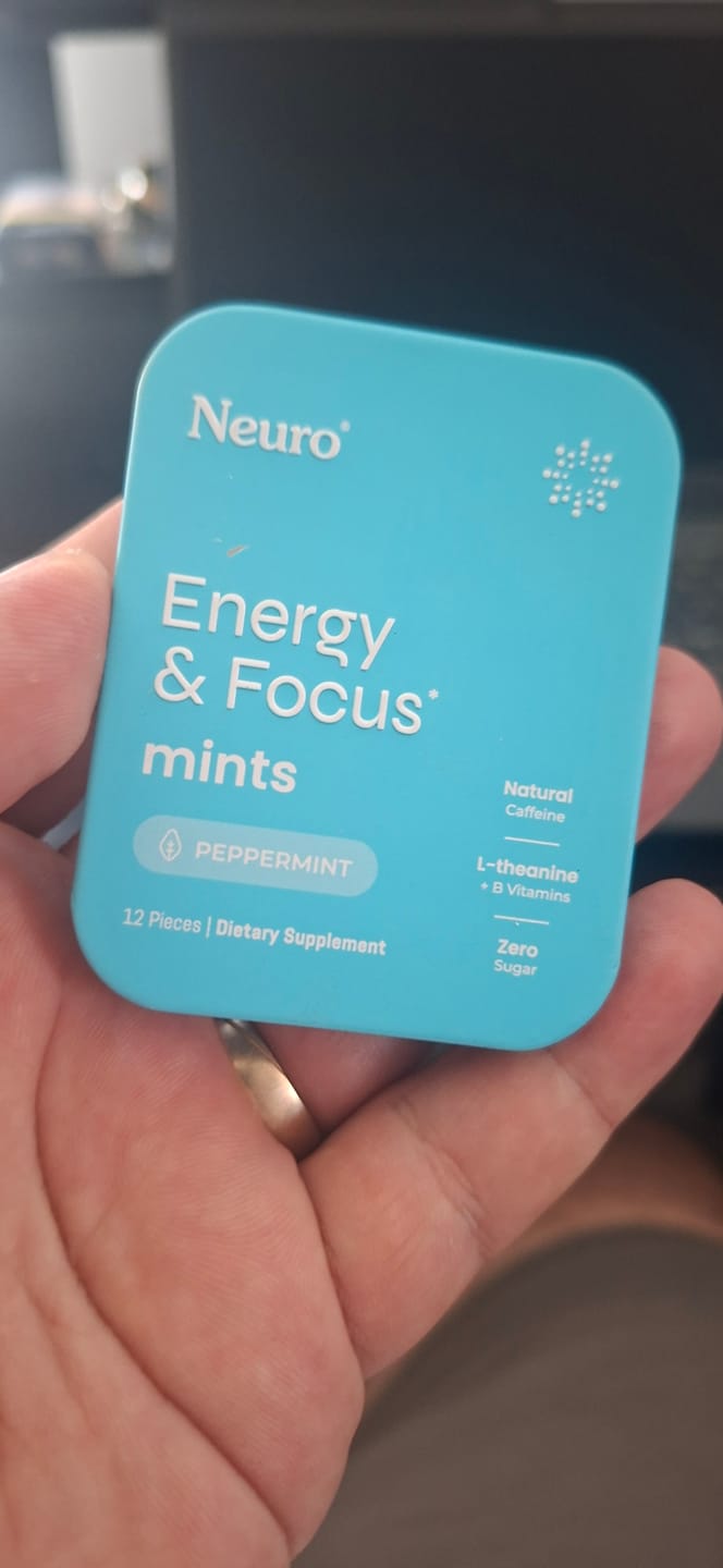 Customer photo review of Energy & Focus Mints