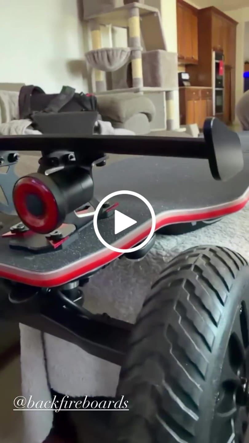 Customer video review of Backfire Ranger X6 All Terrain Electric Longboard with Major V3 Remote