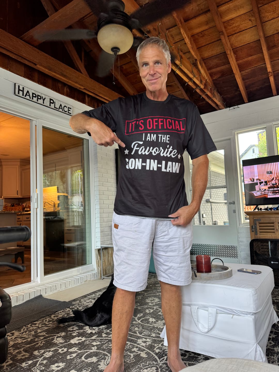 Customer photo review of I Am The Favorite Son-In-Law - Best Gift For Son-In-Law Classic T-Shirt