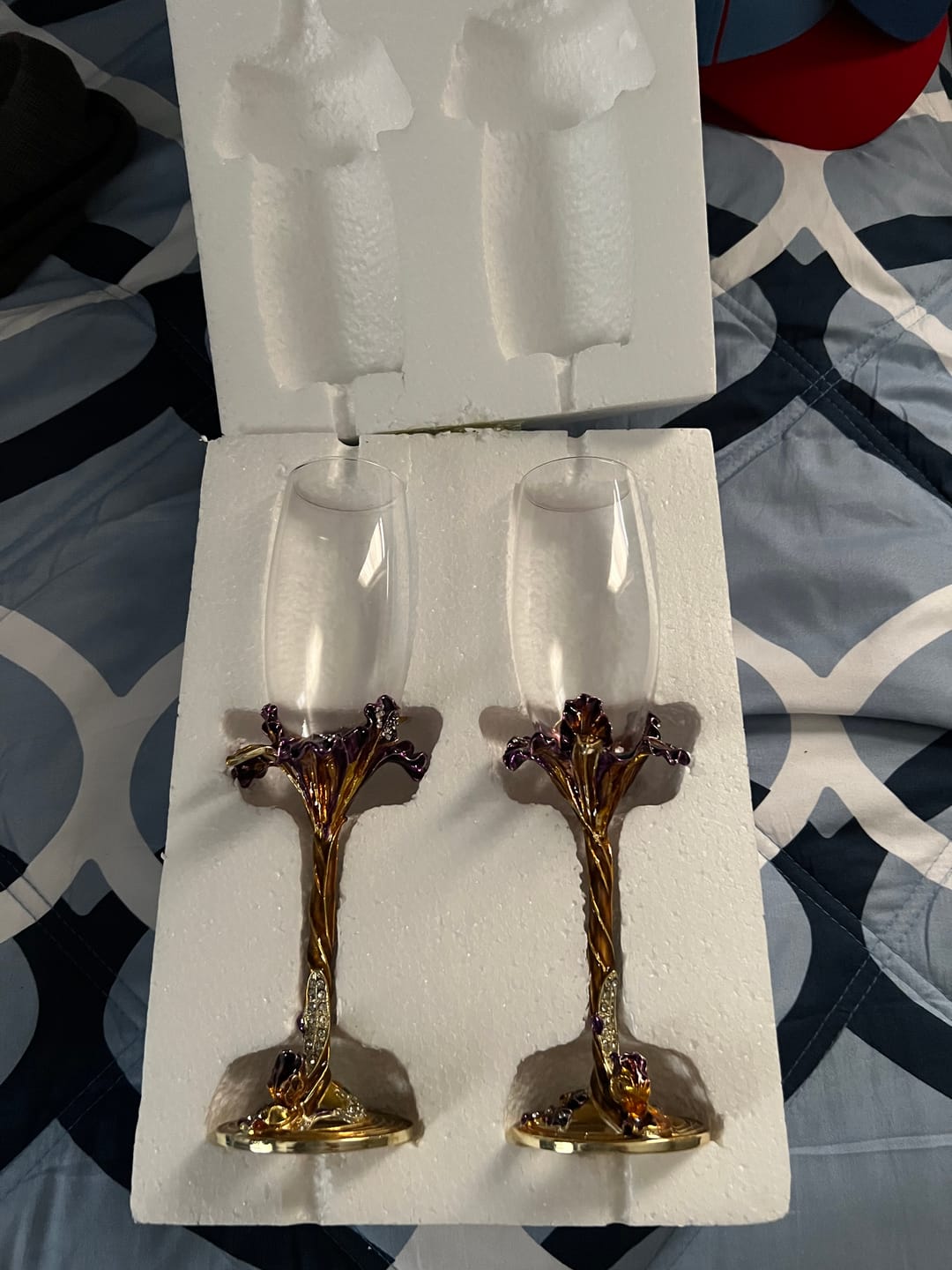 Customer photo review of Rapunzel's Champagne Glass