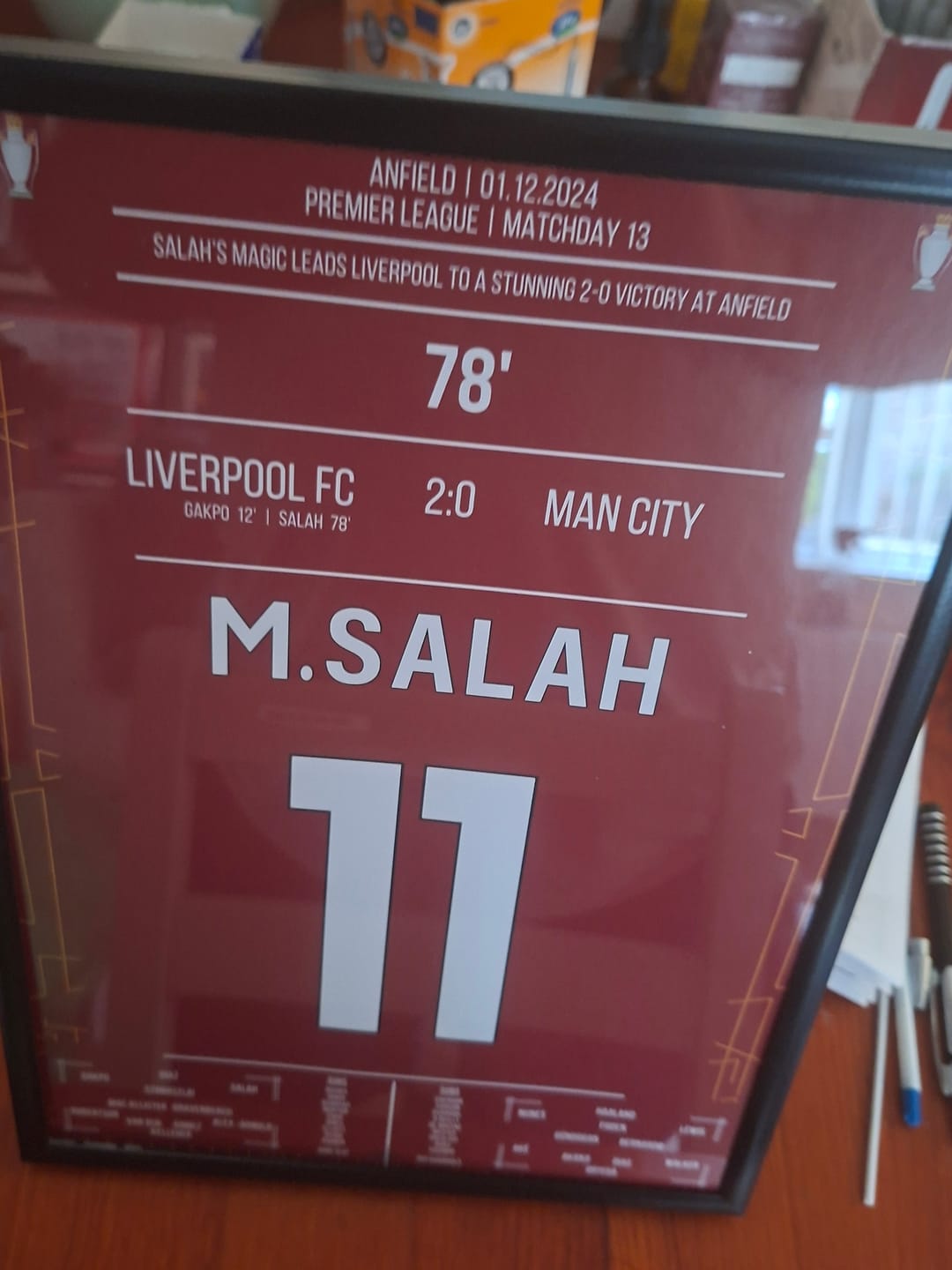 Customer photo review of Salah führt Liverpool zum Sieg über Man City in 2024