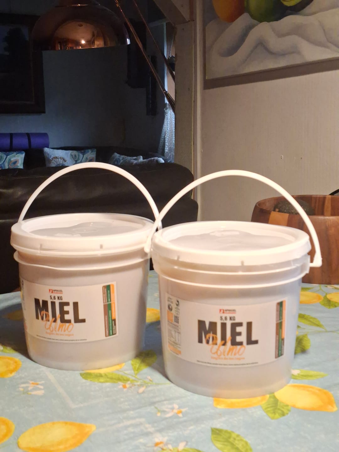 Customer photo review of Balde Miel de Ulmo 5,6 kg