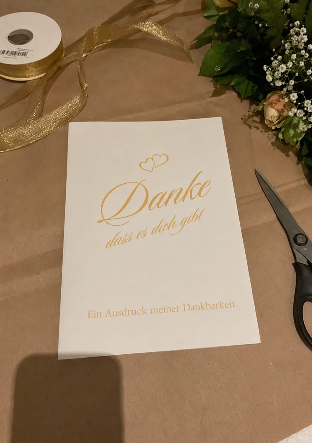 Customer photo review of Danke, dass es dich gibt