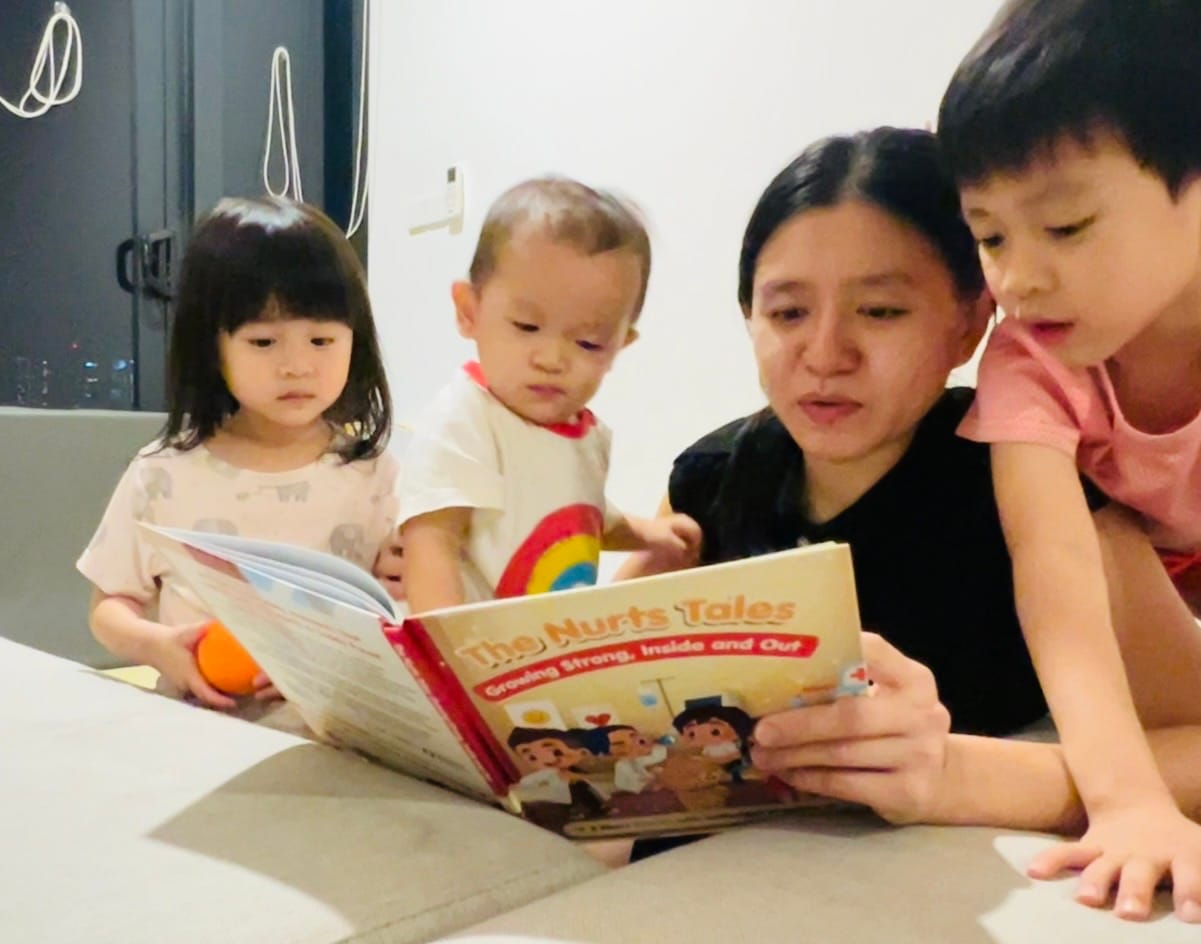 Customer photo review of The Nurts Tales: Growing Strong, Inside and Out