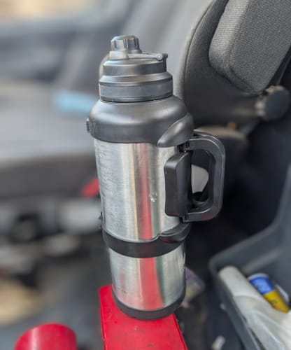 Customer photo review of 4L Titan Bottle (135 oz)