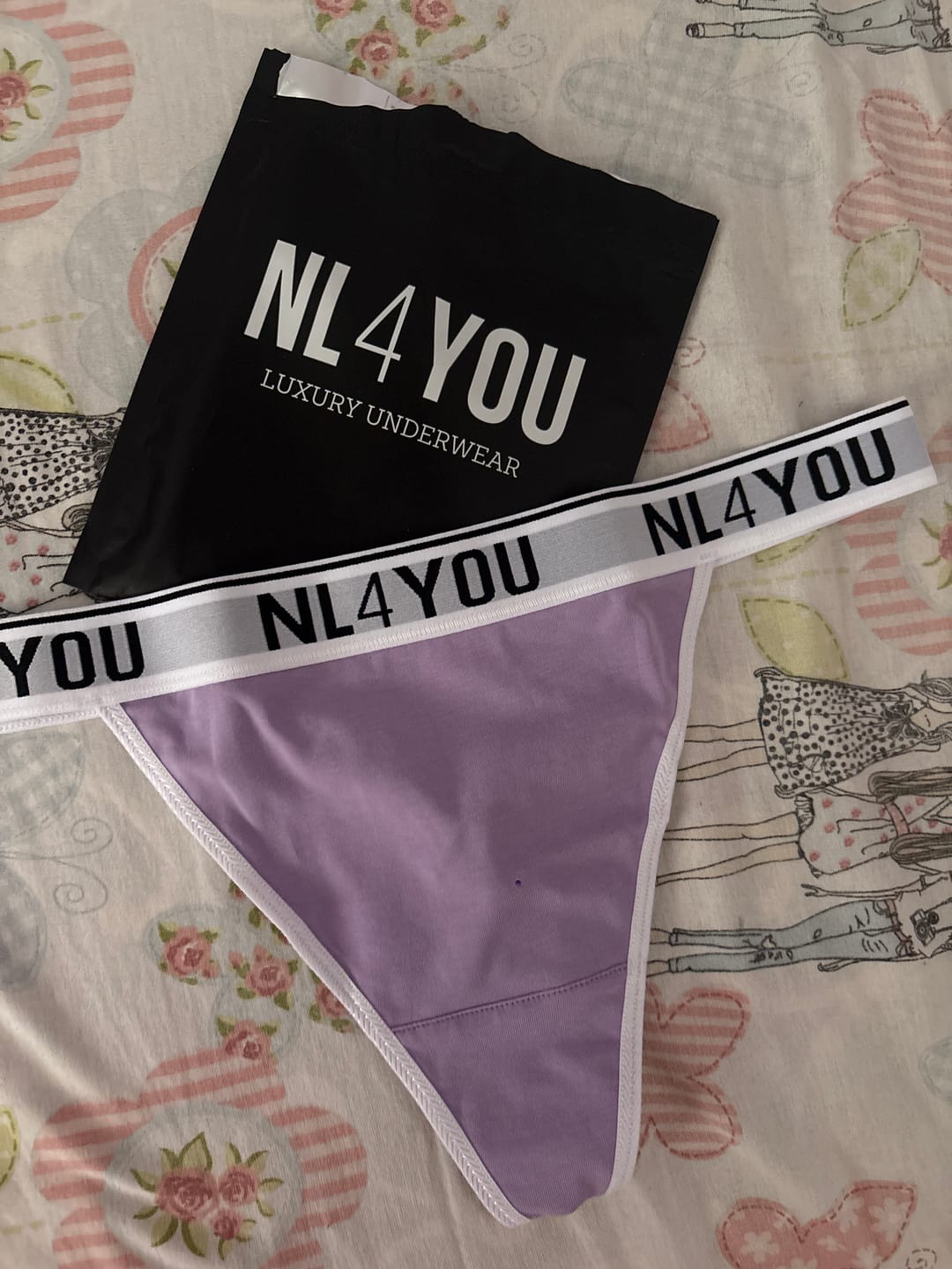Customer photo review of Purple Lolly - Памучни прашки / бикини