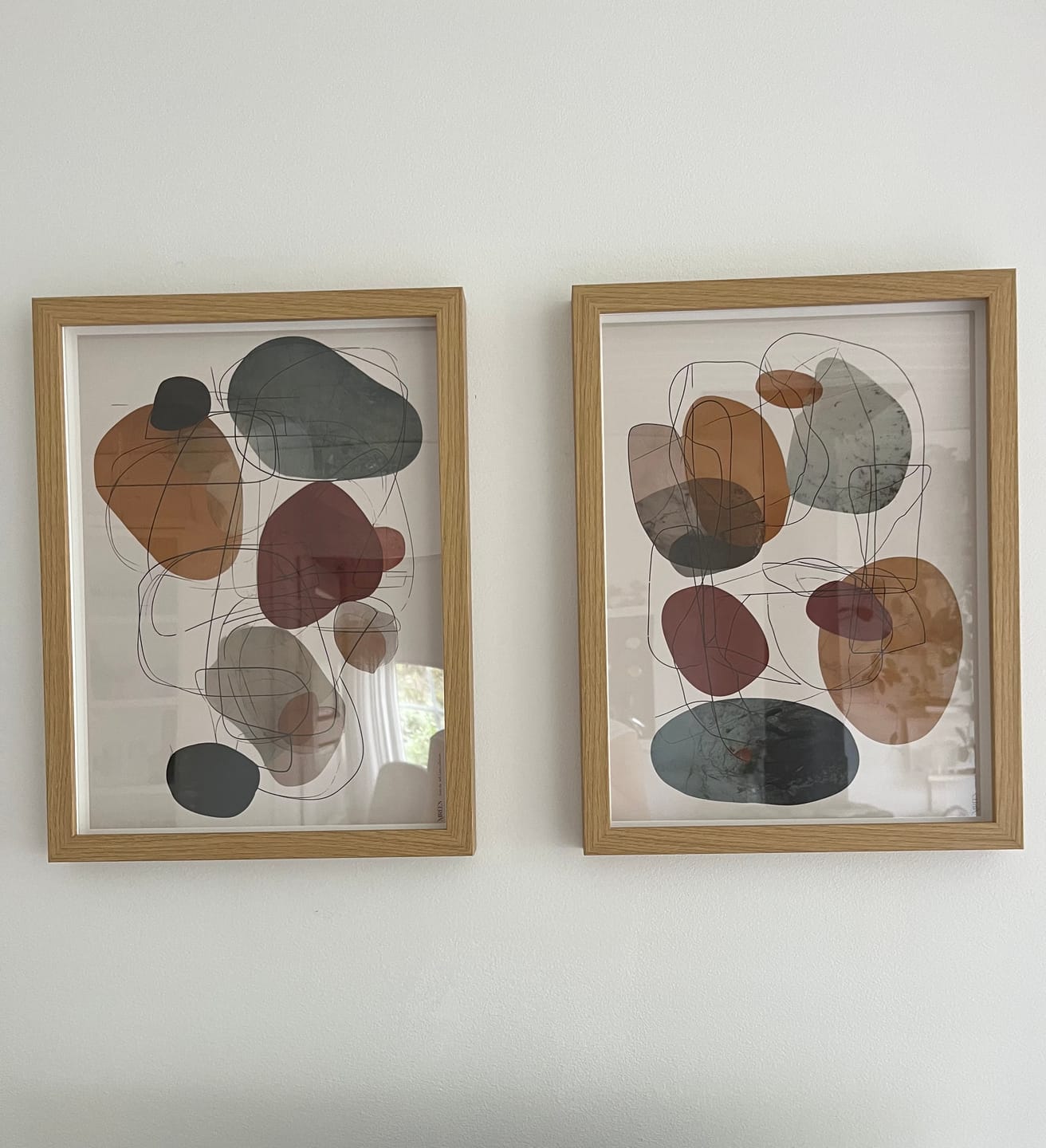 Customer photo review of Soft Lines NO.3 Print