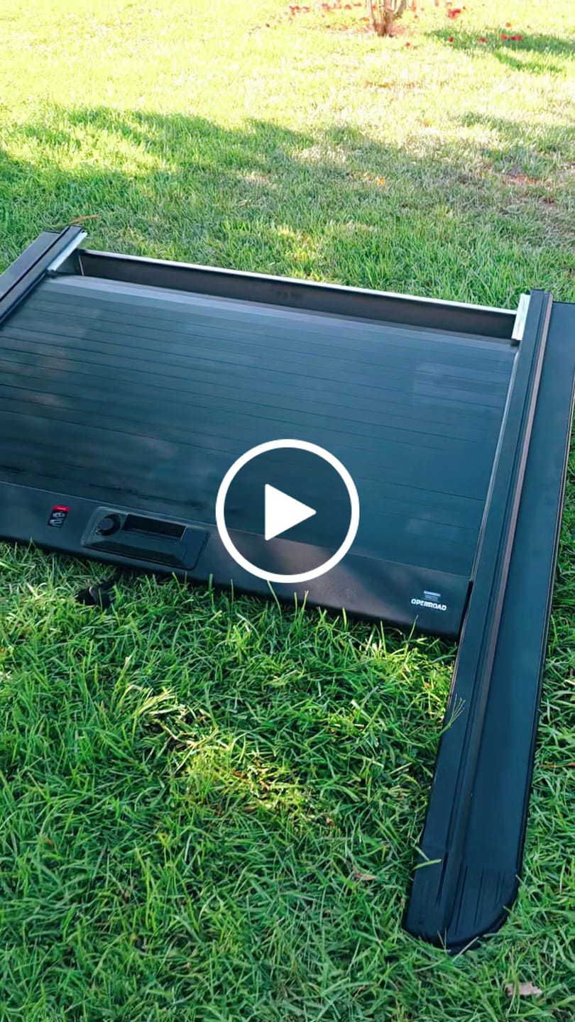 Customer video review of OPENROAD Aluminum Retractable Tonneau Cover