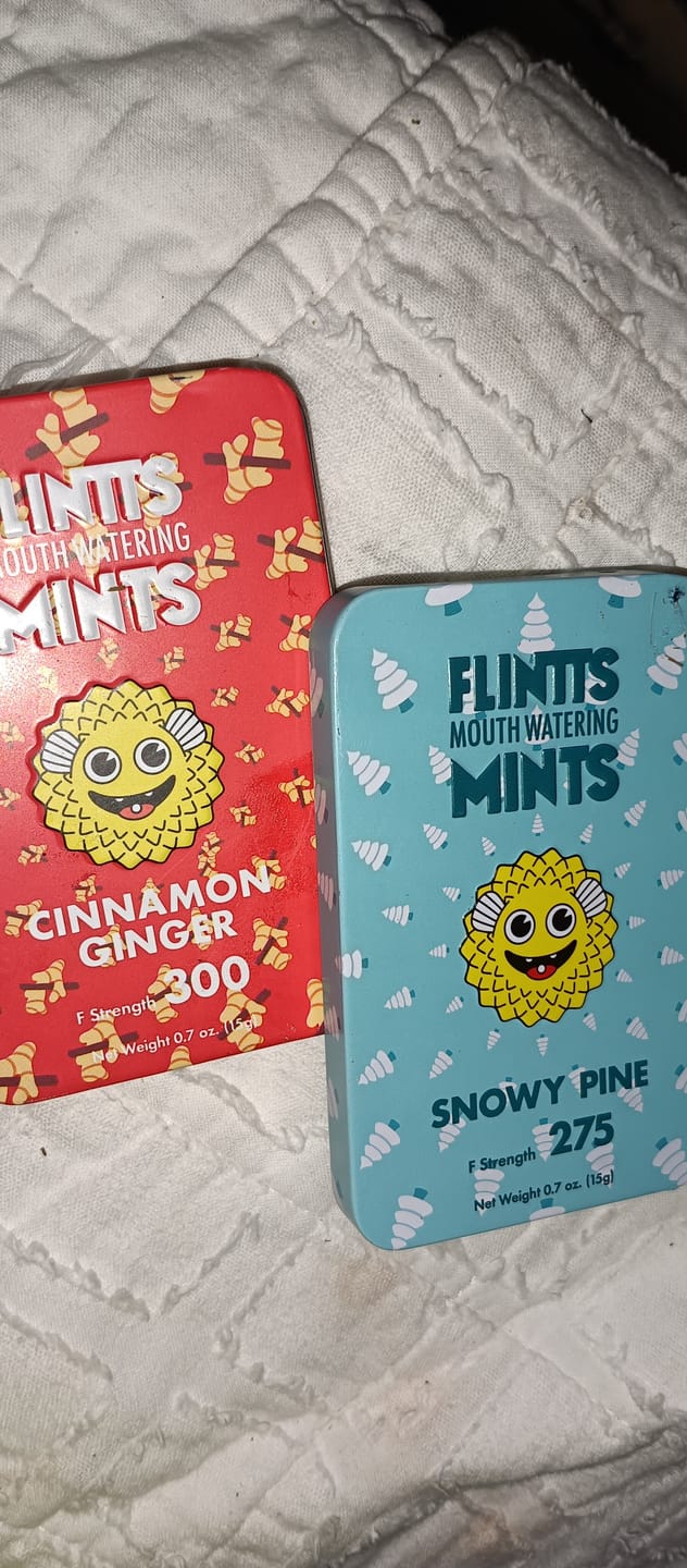 Customer photo review of Flintts Mouth Watering Mints 2-Pack