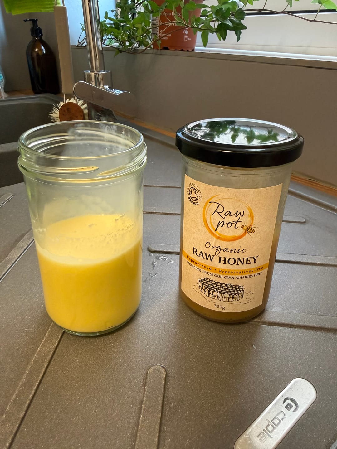 Customer photo review of Organic Raw Honey