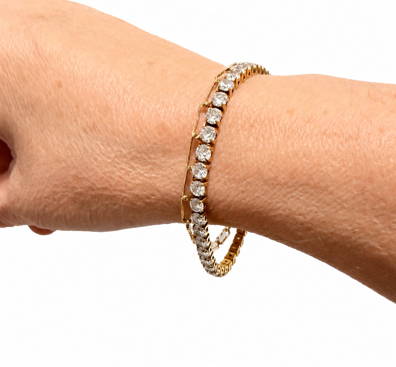 Customer photo review of Martina® Classic Tennis Bracelet