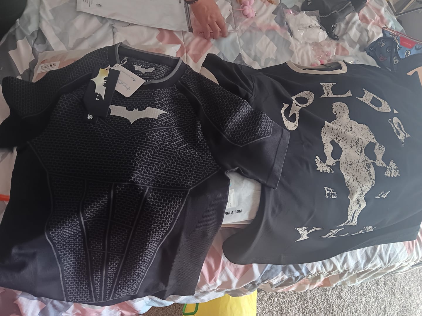 Customer photo review of 4009 - Golds Gym Ringer Tees