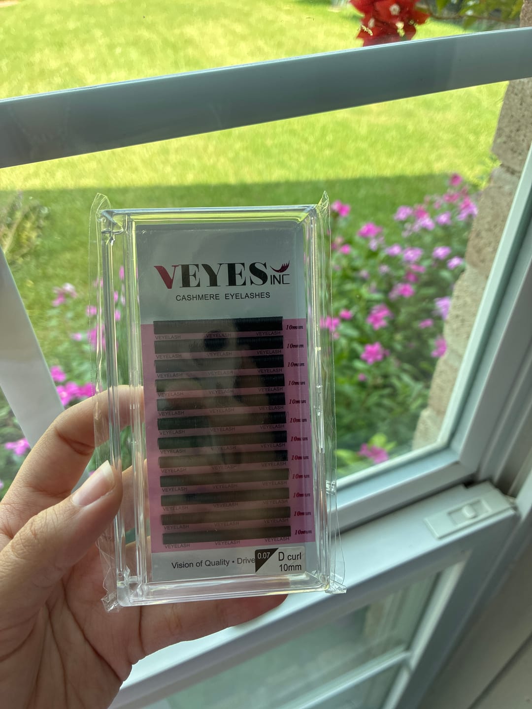 Customer photo review of VEYESINC Cashmere Lashes - 0.07MM
