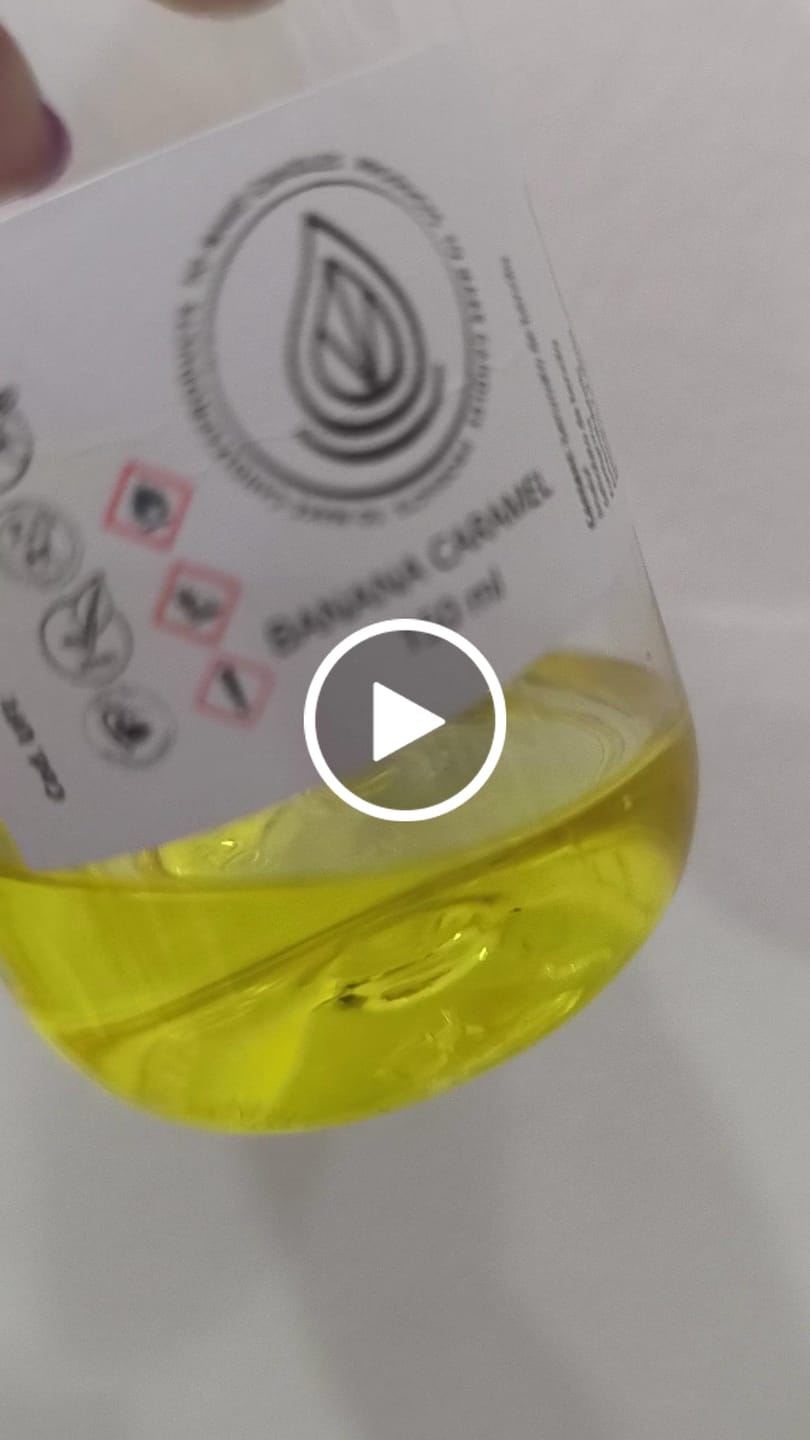 Customer video review of Fragancia BANANA CARAMEL