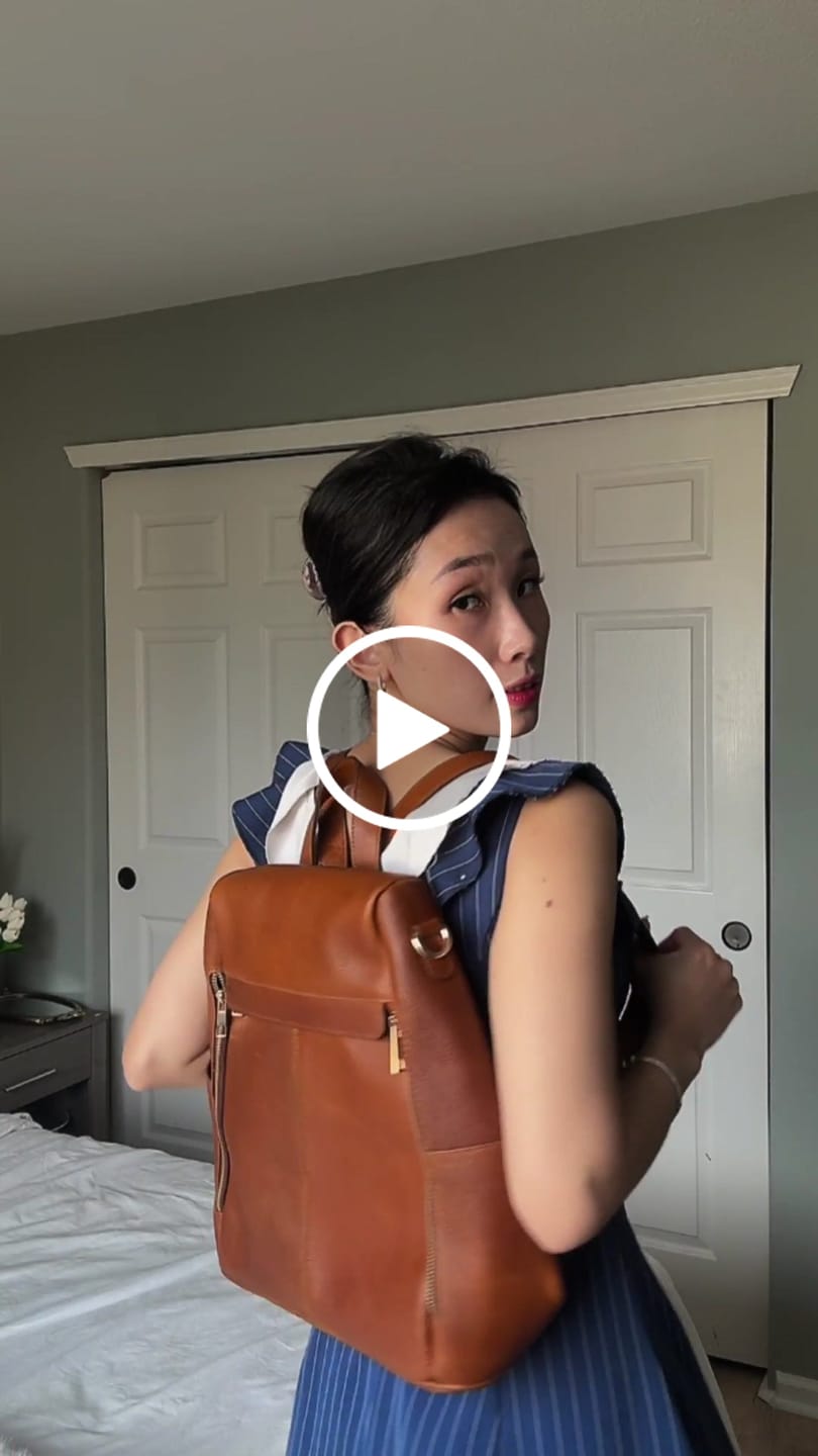 Customer video review of The Lila | Pebbled Leather Shoulder Bag