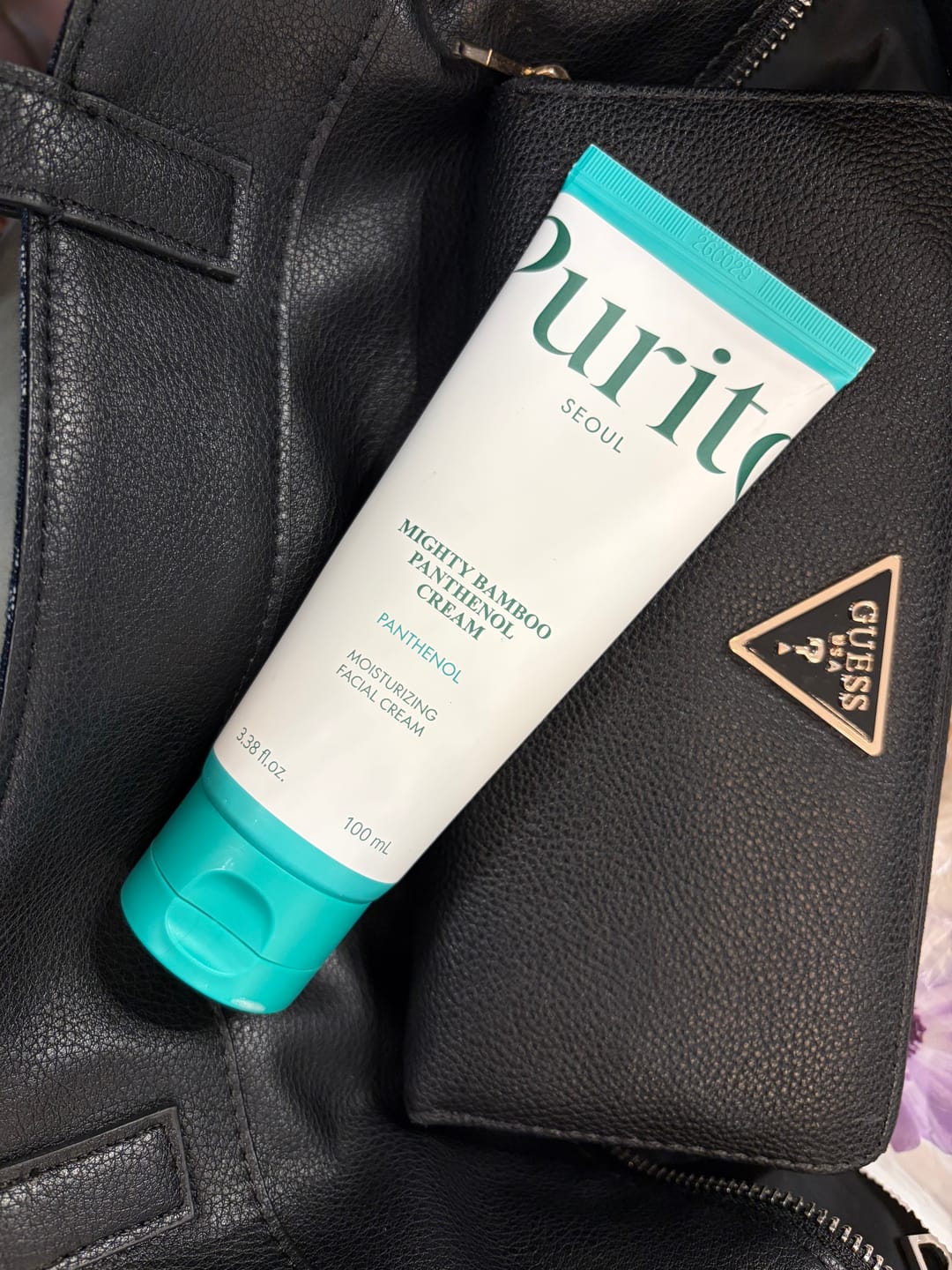 Customer photo review of Krēms sejai ar pantenolu PURITO Mighty Bamboo Panthenol Cream