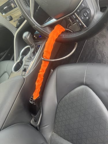 Customer photo review of Ultimate Universal Steering Lock
