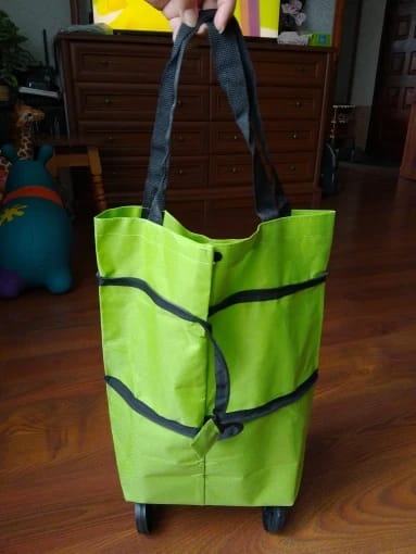 Customer photo review of Calviro RollGo™ Opvouwbare Boodschappentrolley