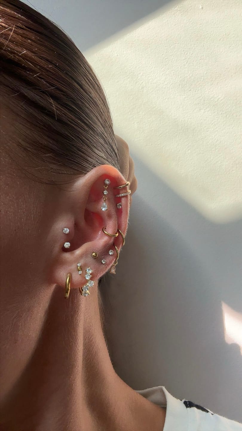 Customer photo review of Piercing Flavie