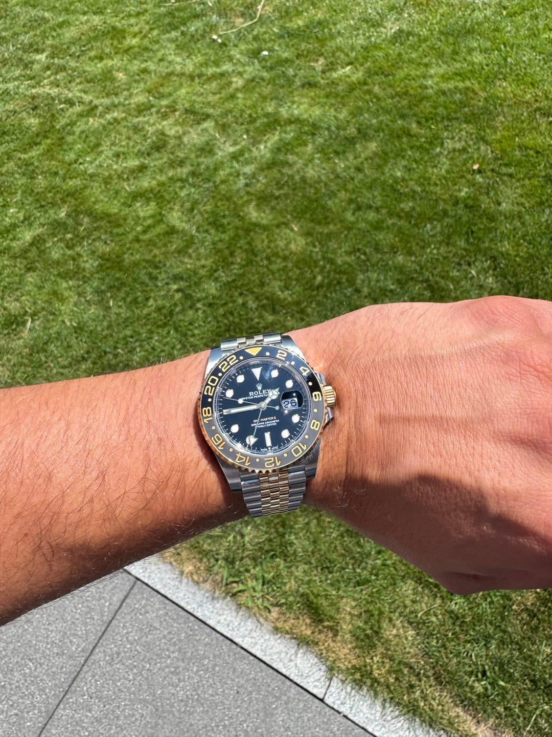 Customer photo review of Rolex GMT-Master II 126713GRNR - Full-Set -