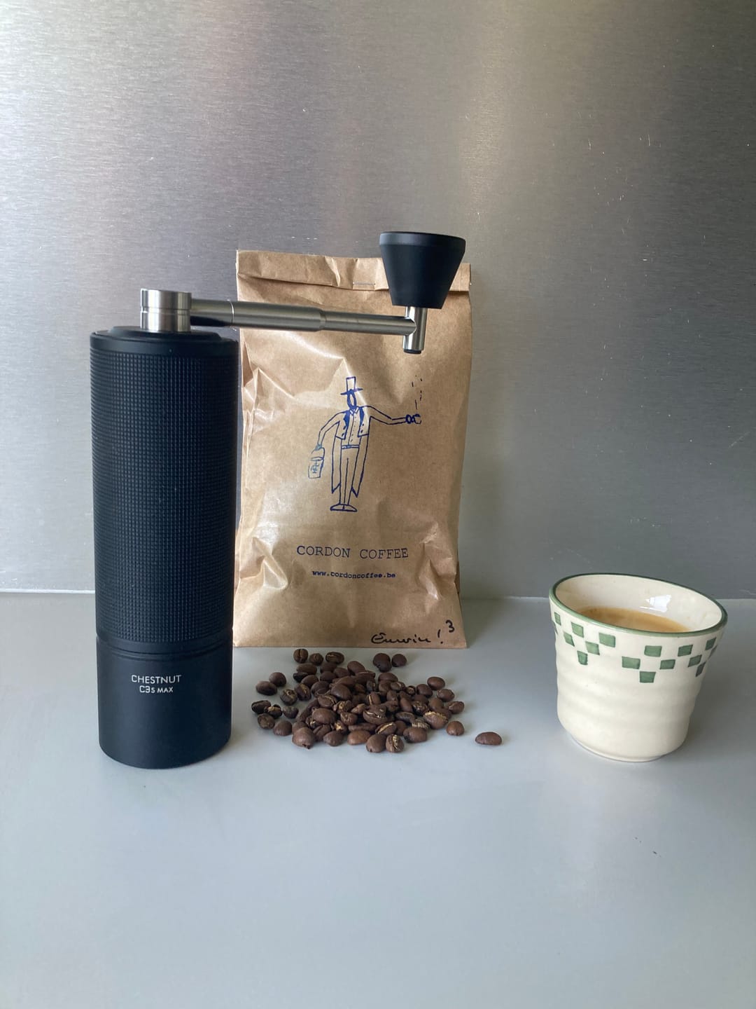 Customer photo review of TIMEMORE Chestnut C3S MAX Pro Manual Coffee Grinder