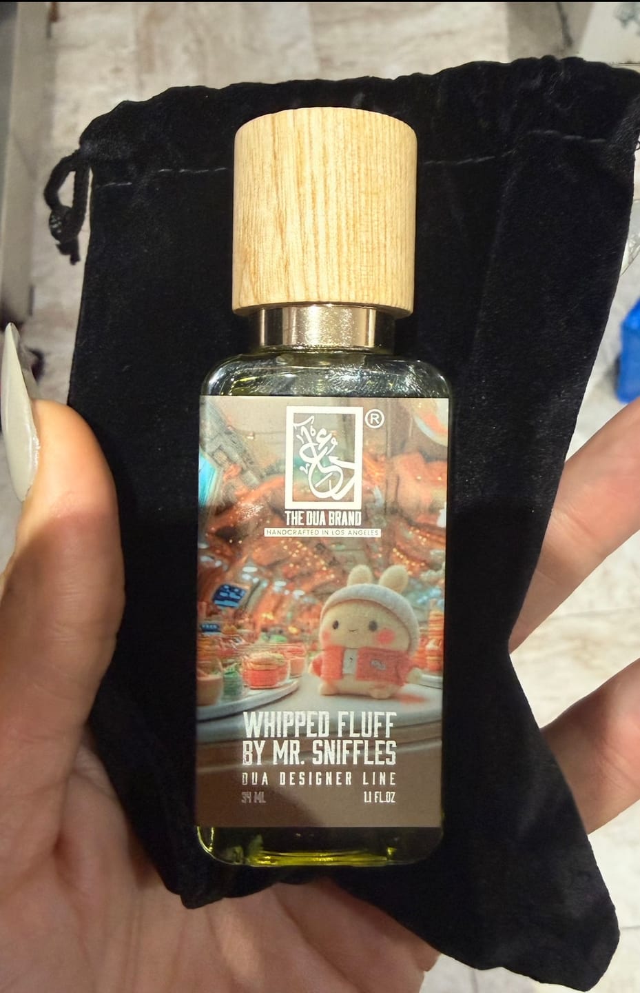 Customer photo review of Whipped Fluff By Mr. Sniffles