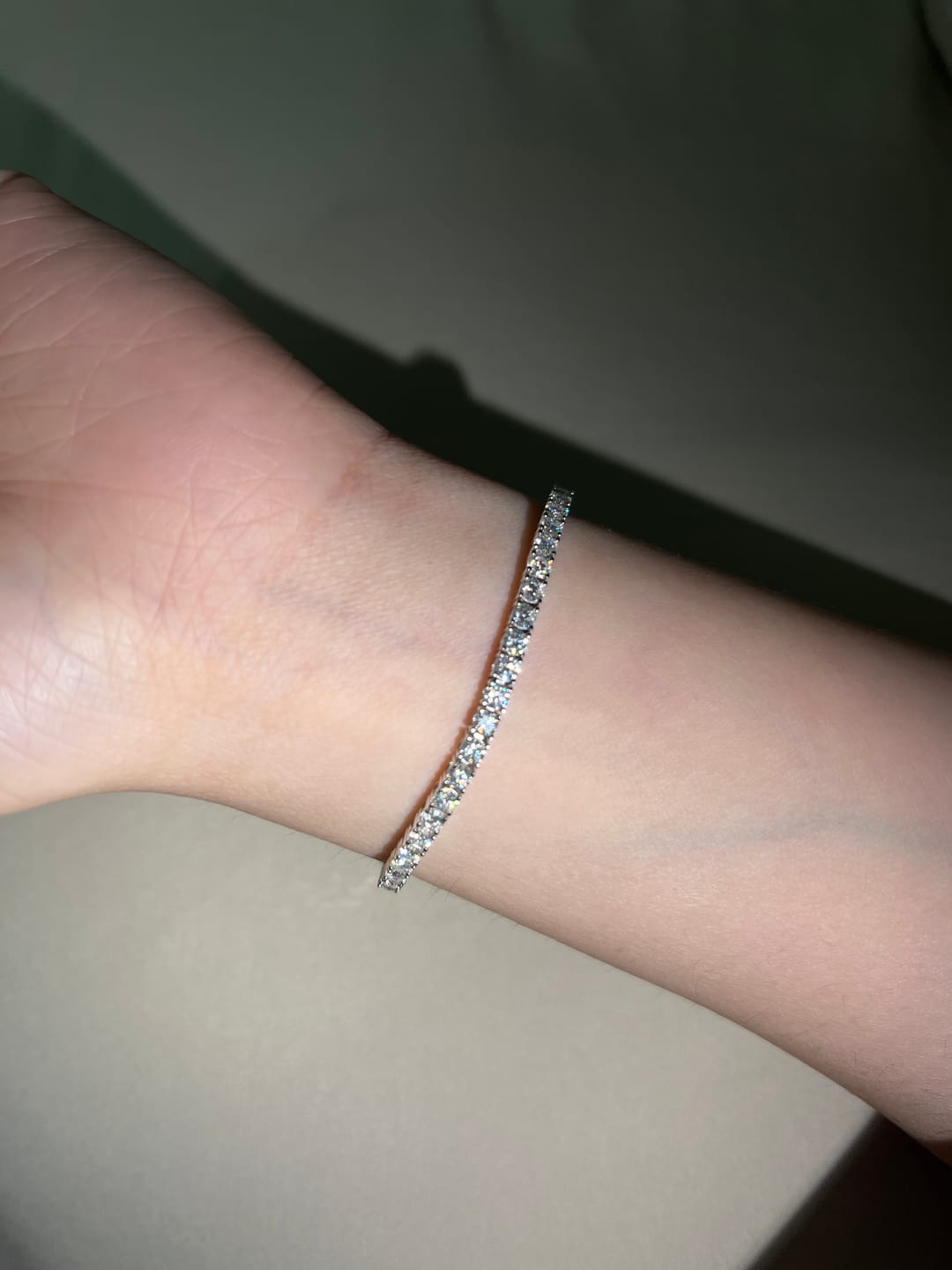 Customer photo review of Tennis Bracelet