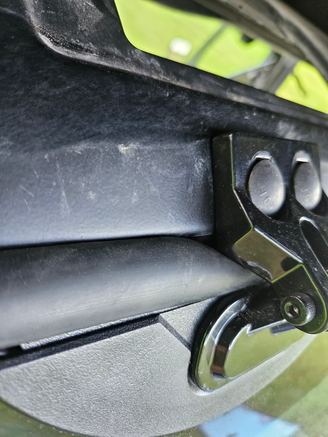 Customer photo review of Glass Tip-Out Windshield