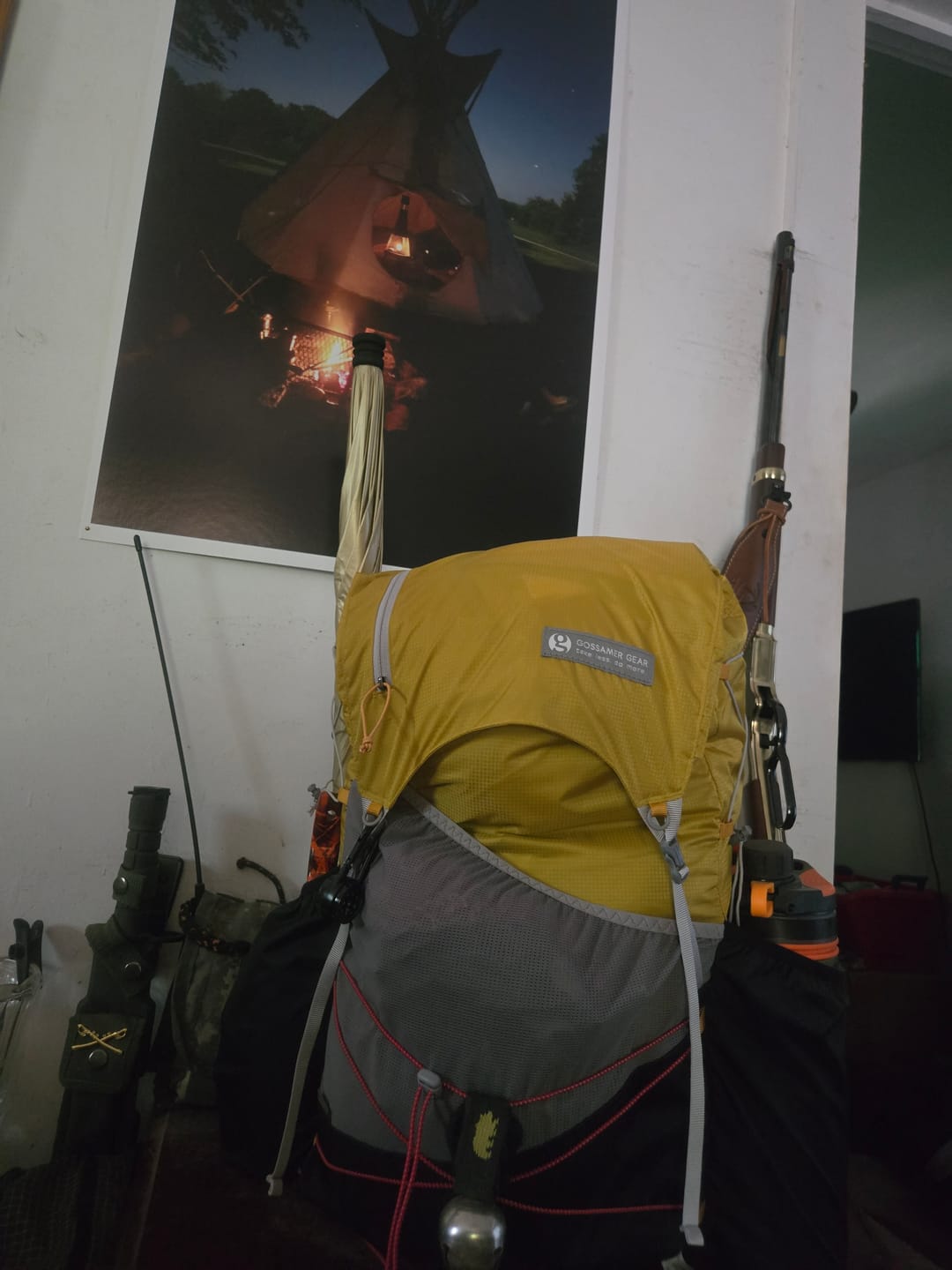 Customer photo review of Kumo 36 Backpack - Yellow