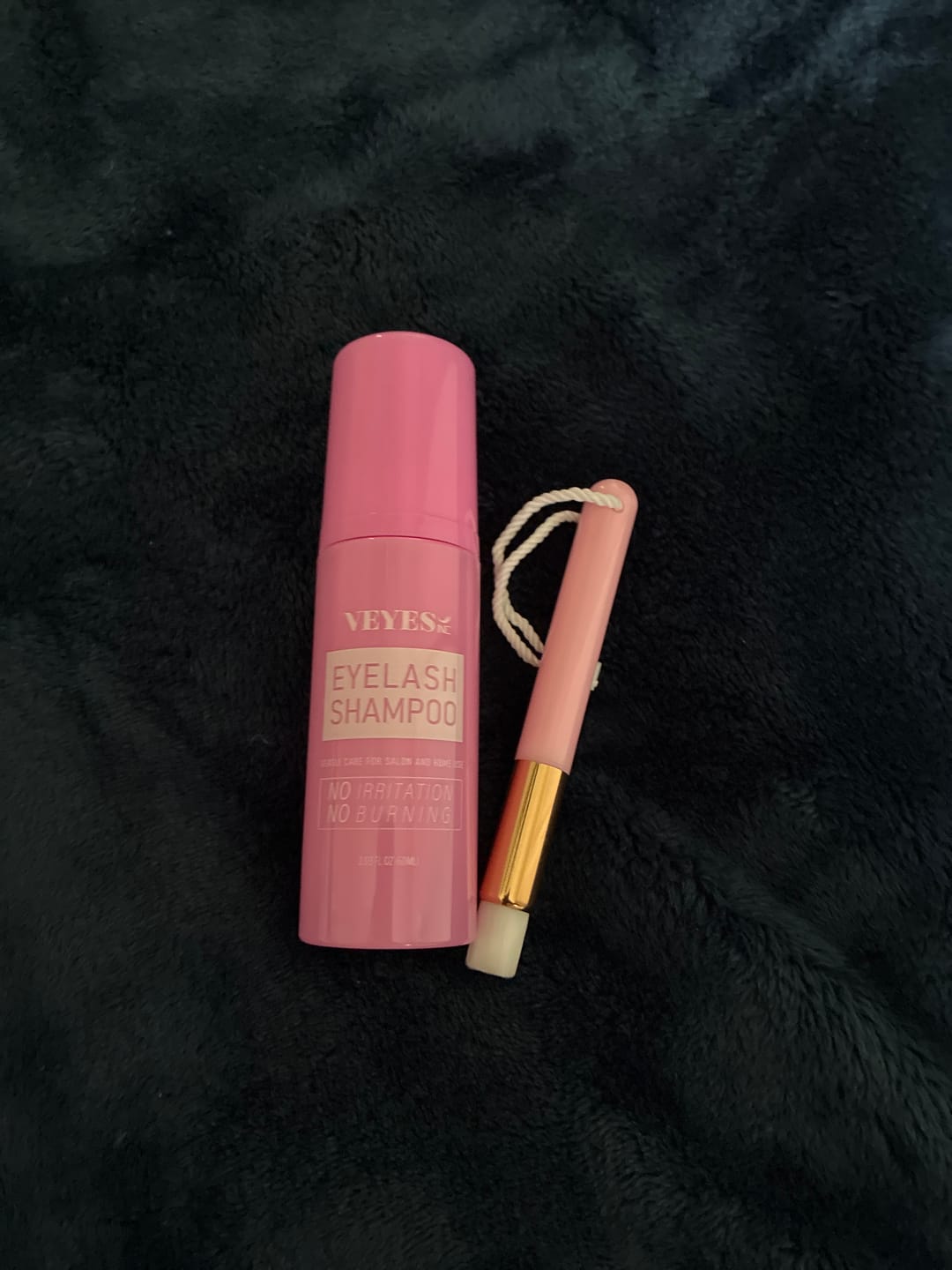 Customer photo review of Refreshing Eyelash Shampoo 60ML