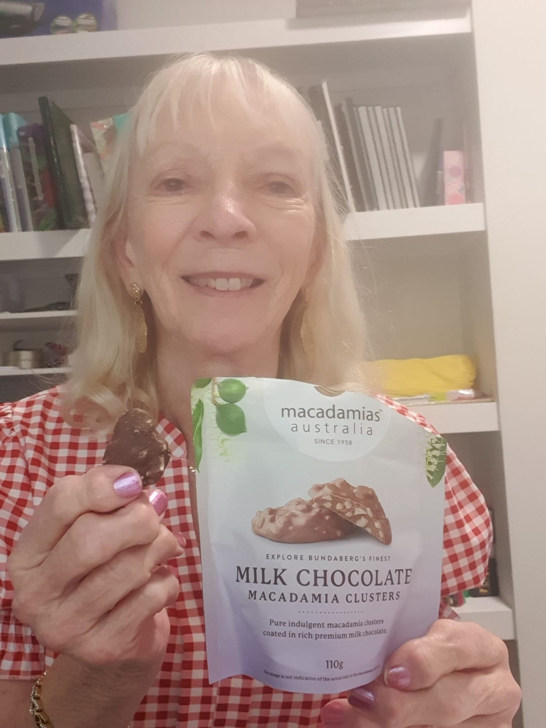 Customer photo review of Milk Chocolate Clusters
